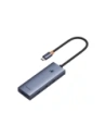 HUB 5w1 Baseus UltraJoy 5-Port USB-C / HDMI4K@30Hz, 4xUSB-A 3.0 Szary