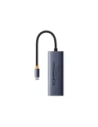 HUB 5w1 Baseus UltraJoy 5-Port USB-C / HDMI4K@30Hz, 4xUSB-A 3.0 Szary