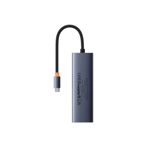 HUB 7w1 Baseus UltraJoy 7-Port USB-C / HDMI4K@30Hz, 2xUSB-A 3.0, USB-C PD, RJ45, SD/TF3.0