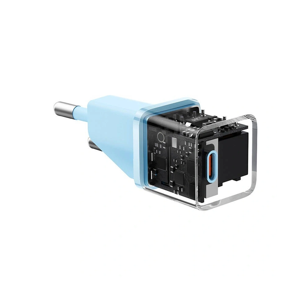 Mini ładowarka sieciowa Baseus GaN5 20W (niebieska)