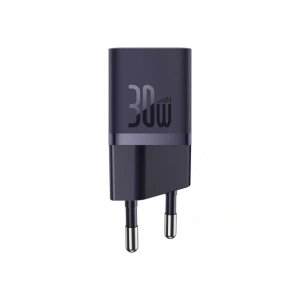 Mini ładowarka sieciowa Baseus GaN5 30W (fioletowa)