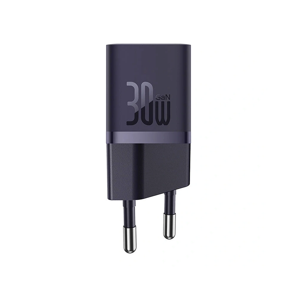 Mini ładowarka sieciowa Baseus GaN5 30W (fioletowa)