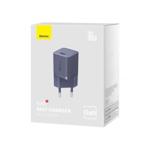 Mini ładowarka sieciowa Baseus GaN5 30W (fioletowa)