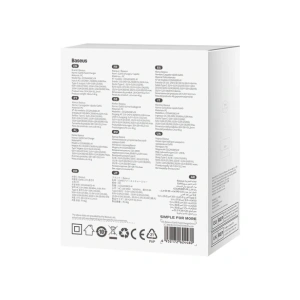 Mini ładowarka sieciowa Baseus GaN5 30W (fioletowa)