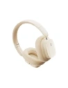 Bezprzewodowe słuchawki nauszne Baseus Bowie H1i ANC Bluetooth 5.3 (białe)