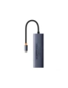 HUB 6w1 Baseus UltraJoy USB-C / HDMI4K@30Hz, 3xUSB-A 3.0+ USB-C PD+RJ45 (szary)
