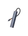 HUB 6w1 Baseus UltraJoy USB-C / HDMI4K@30Hz, 3xUSB-A 3.0+ USB-C PD+RJ45 (szary)