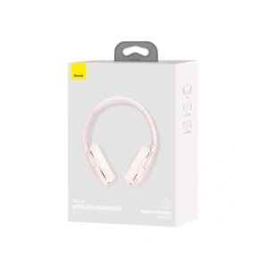 Bezprzewodowe słuchawki nauszne Baseus Encok D02 PRO Bluetooth 5.0 (różowe)