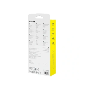 HUB 5w1 Baseus UltraJoy 5-Port USB-C / 4xUSB-A 3.0, USB-C PD Szary