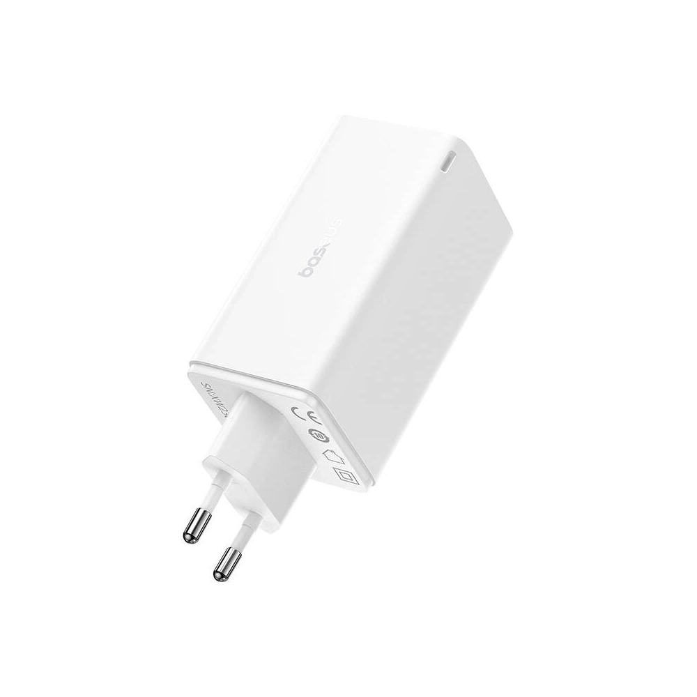 Ładowarka sieciowa Baseus GaN6 Pro 2xUSB-C, 2xUSB-A 100W (biała)
