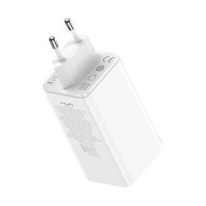 Ładowarka sieciowa Baseus GaN6 Pro 2xUSB-C, 2xUSB-A 100W (biała)