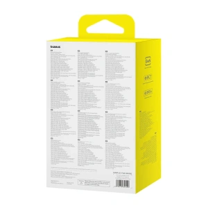 Ładowarka sieciowa Baseus GaN6 Pro 2xUSB-C, 2xUSB-A 100W (biała)