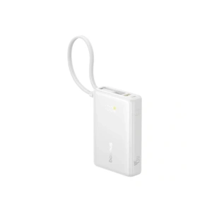 Powerbank Baseus PicoGo Digital Display 10000mAh 45W (biały)