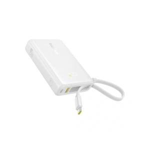 Powerbank Baseus PicoGo Digital Display 10000mAh 45W (biały)