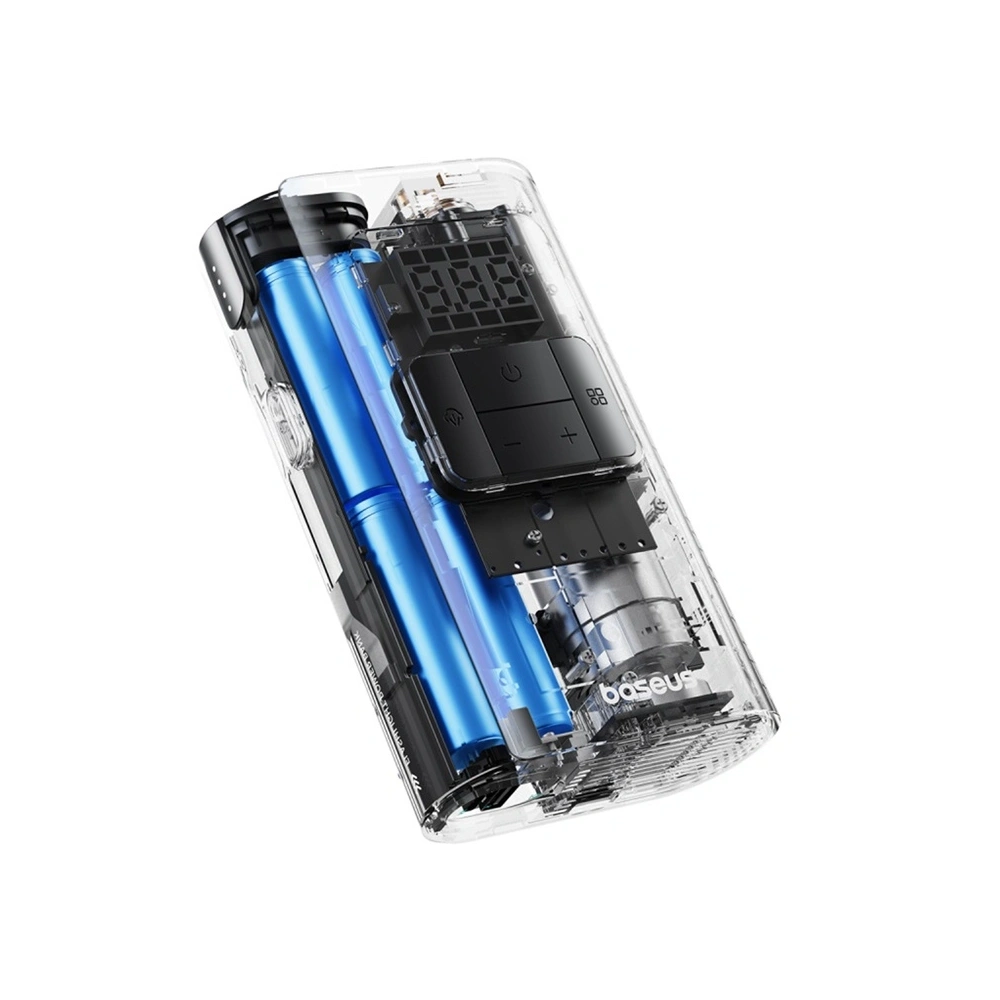 Pompka Baseus PrimeTrip VA1 2w1 z latarką czarna