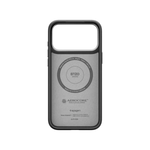 Etui Spigen Enzo Aramid T Mag MagSafe do Apple iPhone 17 Pro Black/silver