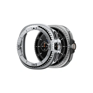 Nakładka Spigen Bezel Tune Pro Pilot do Samsung Galaxy Watch 8 Classic 46mm Silver