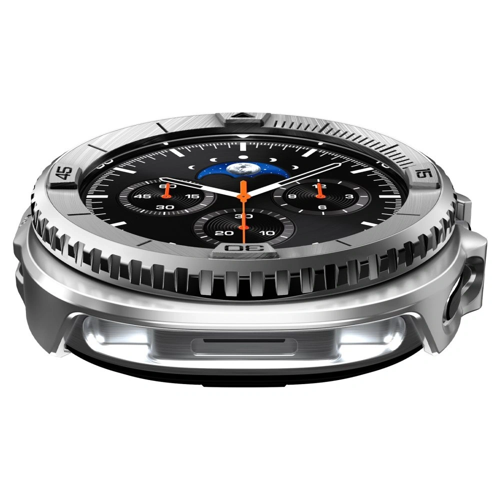 Nakładka Spigen Bezel Tune Pro Pilot do Samsung Galaxy Watch 8 Classic 46mm Silver