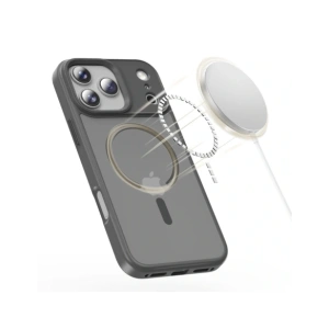 Etui Tech-Protect Magmat MagSafe do Apple iPhone 17 Pro Matte Crayon Grey