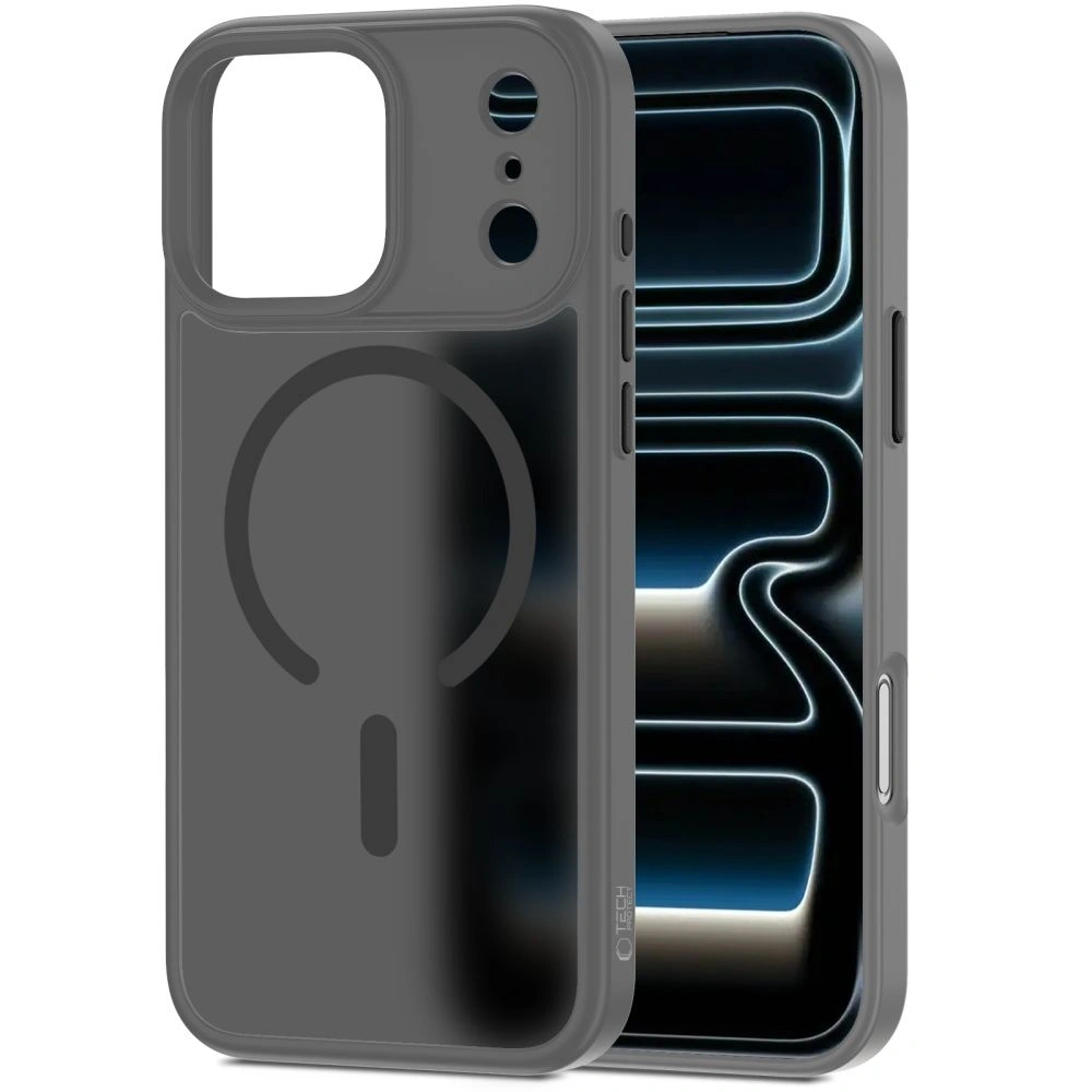 Etui Tech-Protect Magmat MagSafe do Apple iPhone 17 Pro Max Matte Crayon Grey