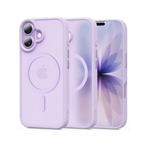 Etui Tech-Protect Magmat MagSafe do Apple iPhone 17 Matte Lavender