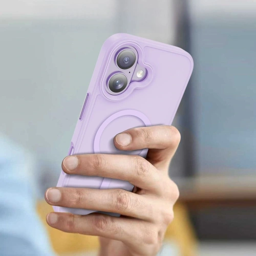 Etui Tech-Protect Magmat MagSafe do Apple iPhone 17 Matte Lavender