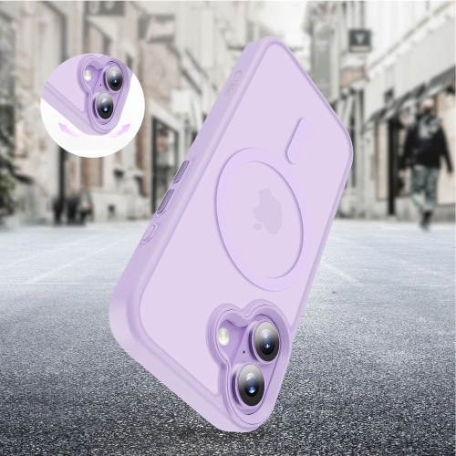 Etui Tech-Protect Magmat MagSafe do Apple iPhone 17 Matte Lavender