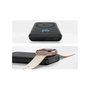 Powerbank Baseus EnerFill FT11 10000mAh 27W MagSafe, do Apple Watch i smartfonów z kablem USB-C 20V/3A 30 cm czarny