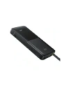 Powerbank Baseus Bipow 2 10000mah 20W z cyfrowym wyświetlaczem + wbudowany kabel USB-C czarny