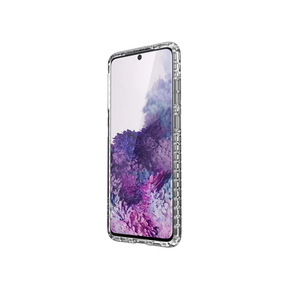 Hurtownia GSM - Etui Speck Presidio Perfect-Clear s Impact Geometry Samsung Galaxy S20 s povrchovou úpravou MICROBAN Clear - SPK071CLR - {ean13} - Hurt