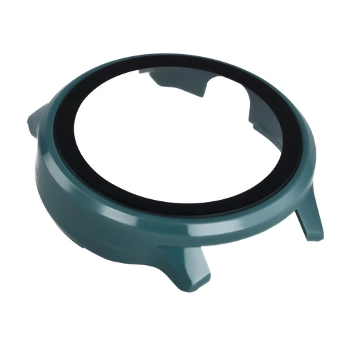 Etui ze szkłem do zegarka Bizon Case+Glass Watch do Garmin Venu 4 41mm zielone