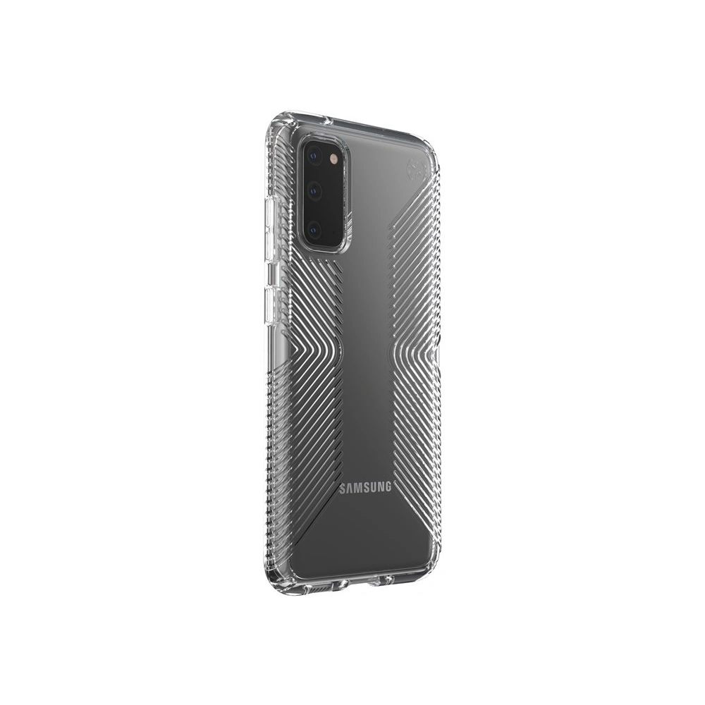 Hurtownia GSM - Etui Speck Presidio Perfect-Clear s úchopy Samsung Galaxy S20 s povrchovou úpravou MICROBAN Clear - SPK070CLR - {ean13} - Hurt