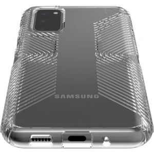 Hurtownia GSM - Etui Speck Presidio Perfect-Clear with Grips Samsung Galaxy S20 z powłoką MICROBAN Clear - SPK070CLR - {ean13} - Hurt