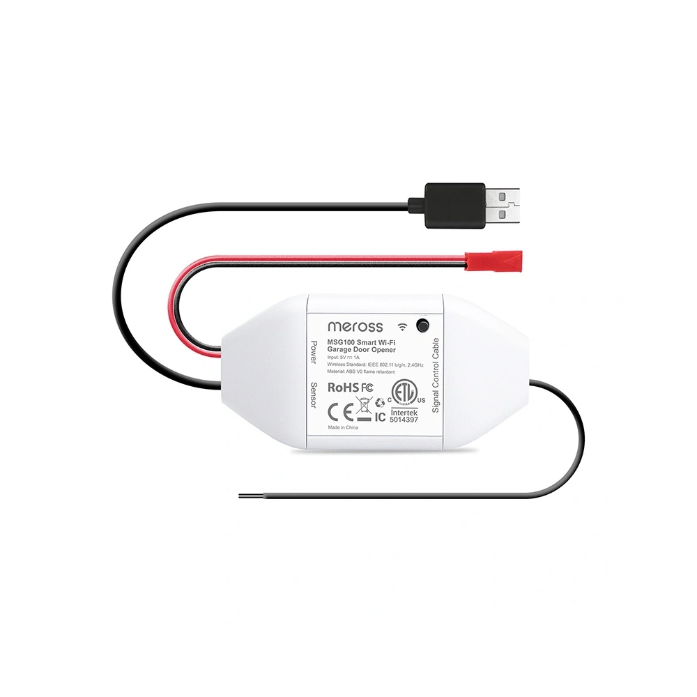 Inteligentny przełącznik drzwi garażowych Meross MSG100HK (HomeKit)