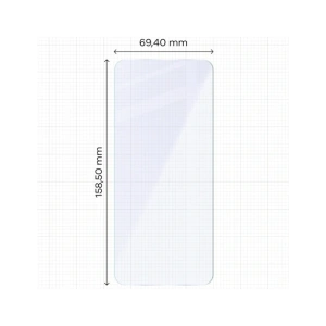 Elastyczne szkło hybrydowe Bizon Glass Mule do Realme P3 Lite