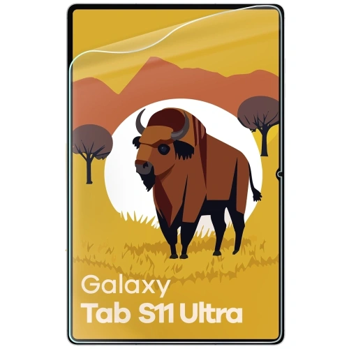 Folia imitująca papier Bizon Film Tab Papirus Duo do Samsung Galaxy Tab S11 Ultra [2 PACK]