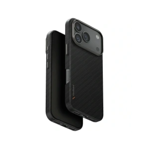 Etui UNIQ Keva EDGE do Apple iPhone 17 Pro Magclick Charging czarny