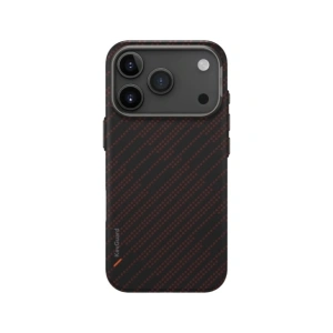 Etui UNIQ Keva EDGE do Apple iPhone 17 Pro Magclick Charging pomarańczowy