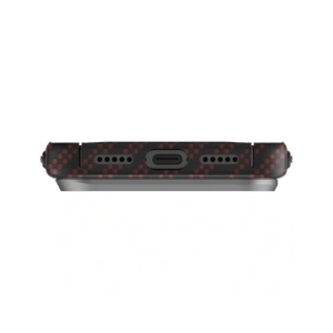 Etui UNIQ Keva EDGE do Apple iPhone 17 Pro Magclick Charging pomarańczowy