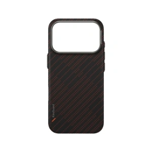 Etui UNIQ Keva EDGE do Apple iPhone 17 Pro Magclick Charging pomarańczowy