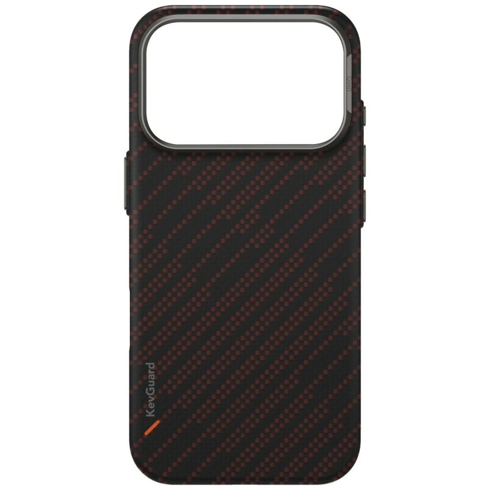 Etui UNIQ Keva EDGE do Apple iPhone 17 Pro Magclick Charging pomarańczowy