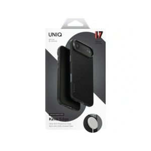 Etui UNIQ Keva EDGE do Apple iPhone Air Magclick Charging czarny