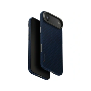 Etui UNIQ Keva EDGE do Apple iPhone Air Magclick Charging niebieski