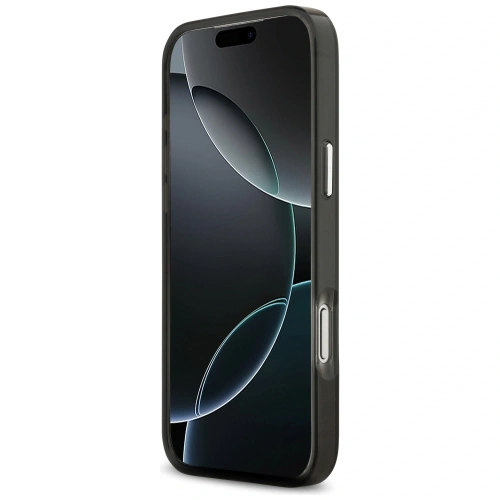 Etui Karl Lagerfeld IML Aquarelle Karl & Choupette & Logo MagSafe do Apple iPhone 17 Pro czarny