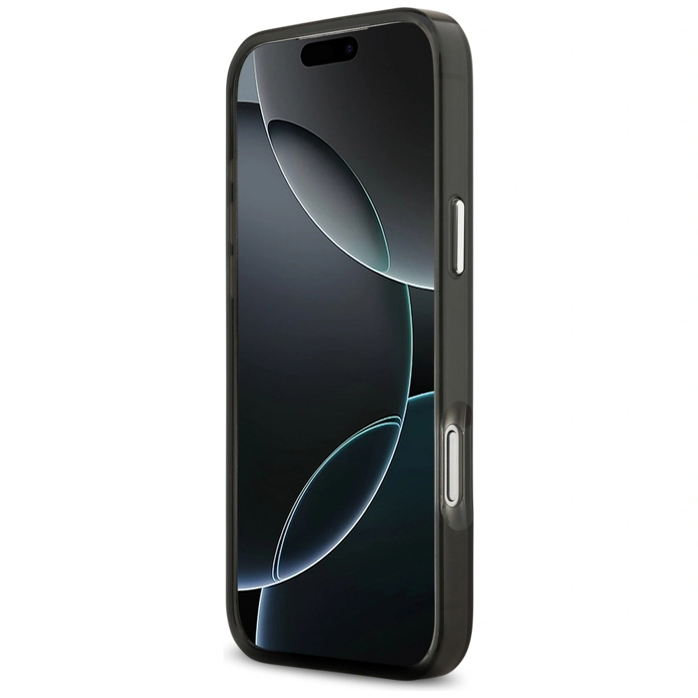 Etui Karl Lagerfeld IML Aquarelle Karl & Choupette & Logo MagSafe do Apple iPhone 17 Pro czarny