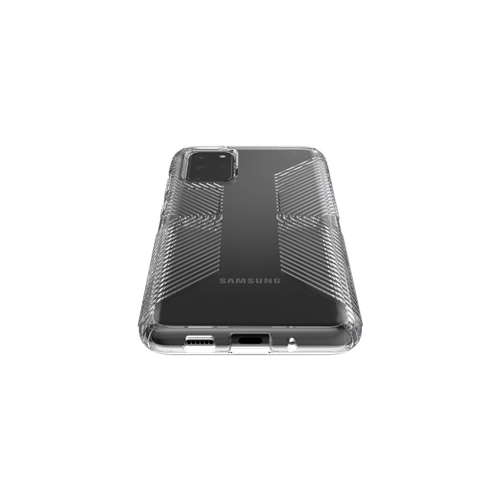 Hurtownia GSM - Etui Speck Presidio Perfect-Clear s gripy Samsung Galaxy S20+ s povrchovou úpravou MICROBAN Clear - SPK065CLR - {ean13} - Hurt