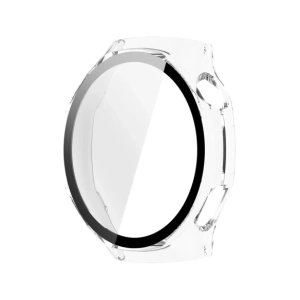 Etui ze szkłem do zegarka Bizon Case+Glass Watch do Huawei Watch GT6 Pro 46mm przeźroczyste