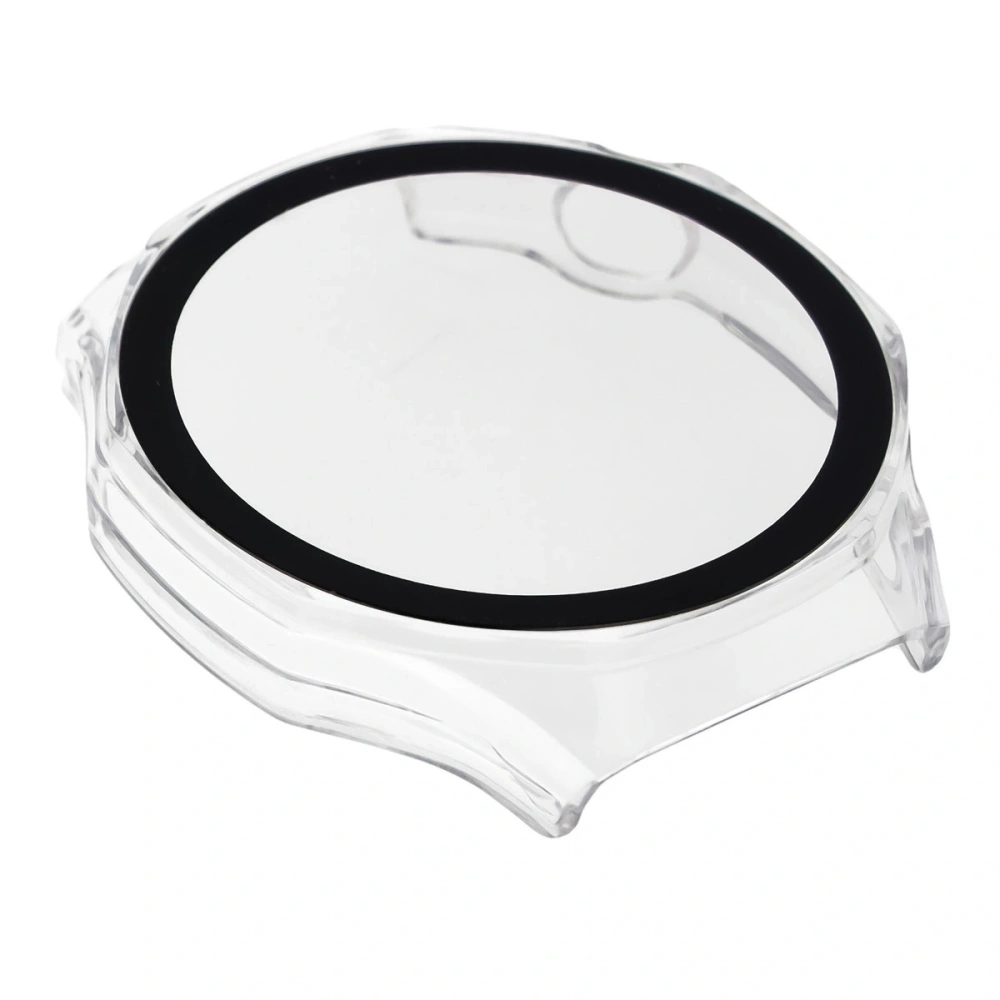 Etui ze szkłem do zegarka Bizon Case+Glass Watch do Huawei Watch GT6 Pro 46mm przeźroczyste