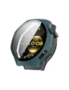 Etui ze szkłem do zegarka Bizon Case+Glass Watch do Huawei Watch GT6 Pro 46mm zielone