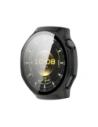 Etui ze szkłem do zegarka Bizon Case+Glass Watch do Huawei Watch GT6 Pro 46mm czarne